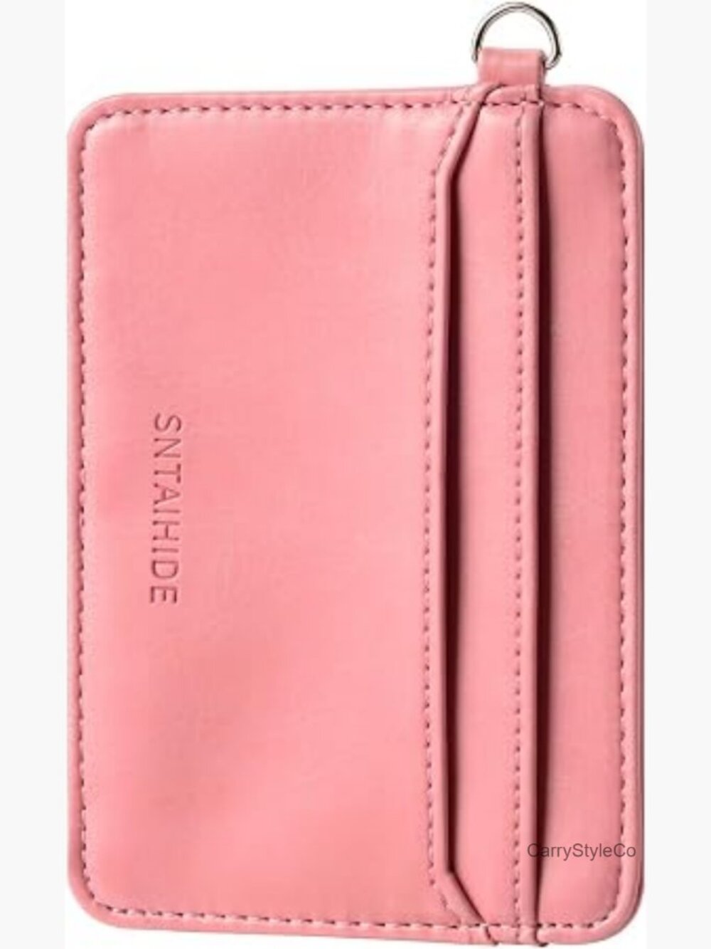RFID Blocking Wristlet Wallet with Card Slots and Key Ring